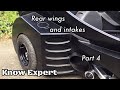 Batmobile Build Part 4 Rear Wings And Intakes Kids Ultimate Ride On Batman Car Go Kart