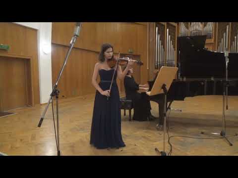 Lora Markova - violin: W.A.Mozart - Sonata No10, K 378, Ist mov
