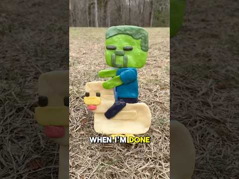 Candy Minecraft Chicken Jockey!