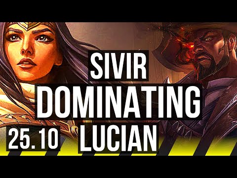 SIVIR & Karma vs LUCIAN & Nami (ADC) | 8/2/11, Dominating | KR Master | 25.10