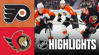 Ottawa Senators vs Philadelphia Flyers
