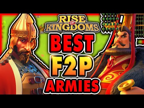 NEW Best F2P Legendary Commander PAIRS in Rise of Kingdoms