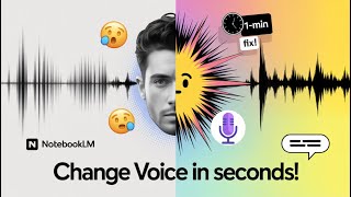 Change Default Voices in NotebookLM Audio Fast!