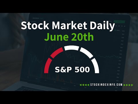 Stock Market Daily Update: June 20th