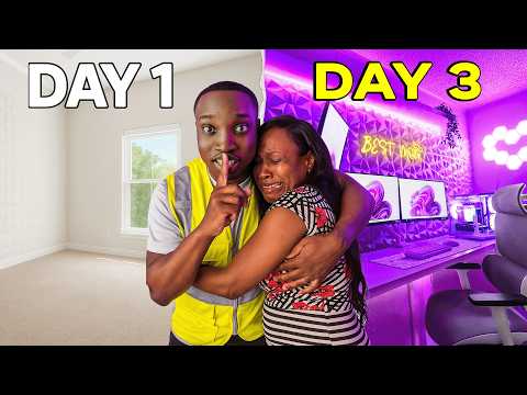 I Built My MOM'S Dream $20,000 Gaming Room