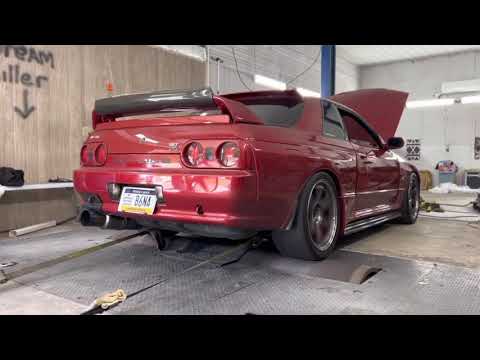 Skyline R32 GTR 600WHP DYNO PULL!!