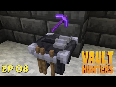 Minecraft Vault Hunters S2E8 - NEW PICKAXES and JEWELS!