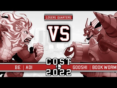 COST 2022 Top 8: Gooshi | Bookworm (Elliana) vs BE | Adi (Zetterburn)