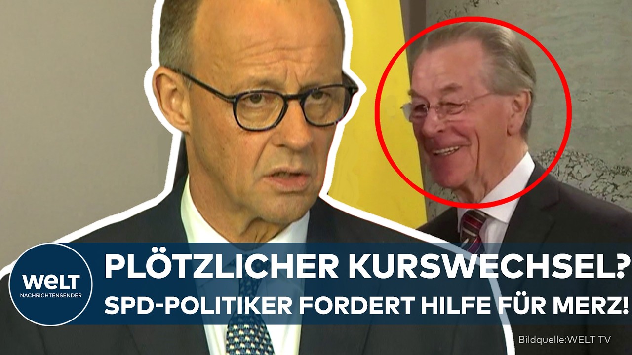 DEUTSCHLAND: Ungewöhnlicher Appell aus der SPD! Warum ein Politiker plötzlich Merz helfen will!