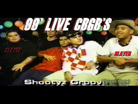 Shootyz Groove LIVE + interview clips CBGB's New York 1999 Reverb