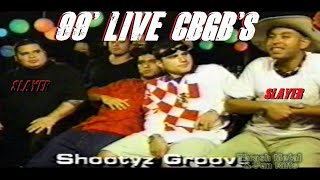 Shootyz Groove LIVE + interview clips CBGB&#39;s New York 1999 Reverb