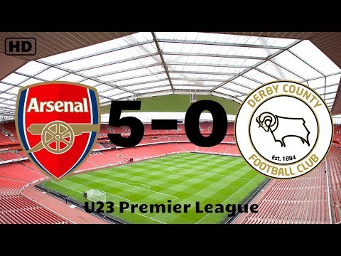 Arsenal 5-0 Derby County | U23 Premier League