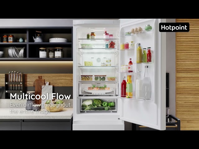 Hotpoint 367 Litre 70/30 Freestanding Fridge Freezer - White