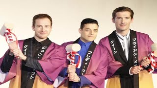 『ボヘミアン・ラプソディ』出演者が来日！ B・メイ本人登場の秘話も - めるも
