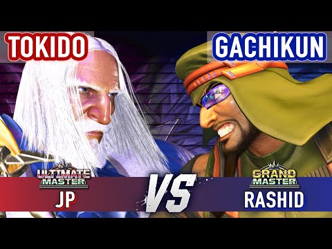 SF6 ▰ TOKIDO (JP) vs GACHIKUN (Rashid) ▰ High Level Gameplay