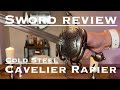 SWORD REVIEW Cold Steel Cavelier Rapier From KoA