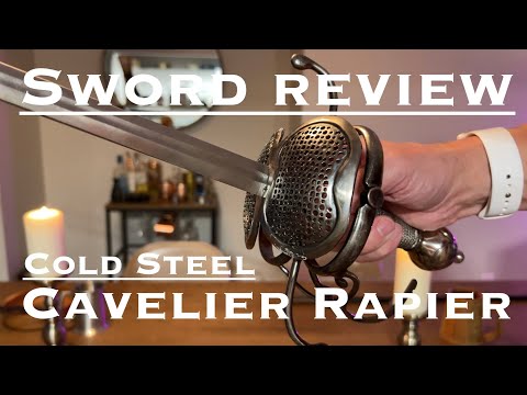 SWORD REVIEW: Cold Steel Cavelier Rapier from KoA