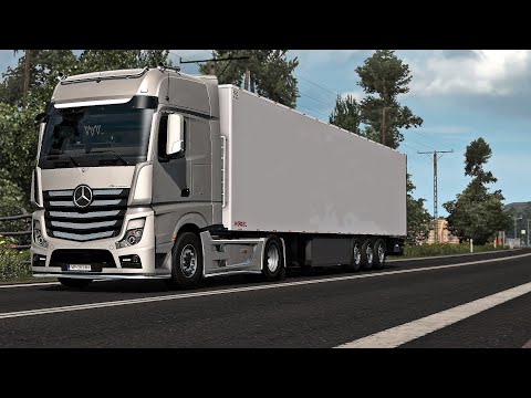 ETS2 1.39 - ProMods 2.51 - Mercedes Actros MPIV 1851 - Trip: Warsaw - Stargard