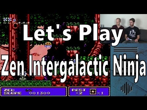 Let's Play: Zen Intergalactic Ninja (Nintendo NES) Collection Dissection