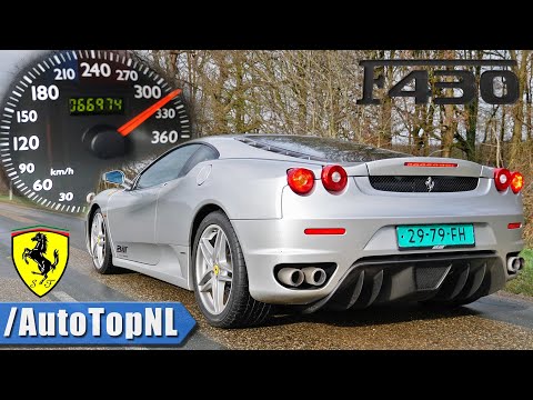 FERRARI F430 310km/h ACCELERATION *AMAZING* Exhaust SOUND by AutoTopNL