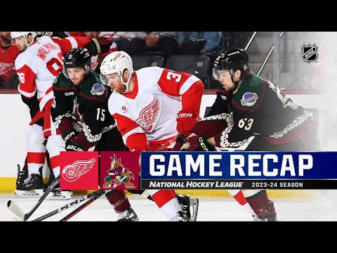 Detroit Red Wings vs Arizona Coyotes | March 08, 2024 | Game Highlights | NHL Regular Season