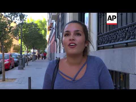 Madrid locals react to Catalan govt declaring independence