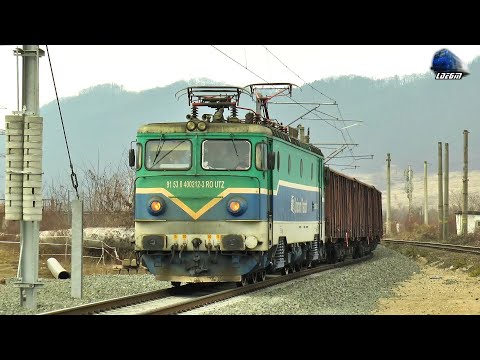 LE5100KW 40-0212-3&Tren de Cărbune Unicom Tranzit Coal Train in Gara Mintia Station 22 December 2020
