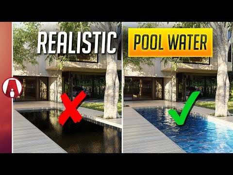 REALISTIC Pool Water | Vray for Sketchup