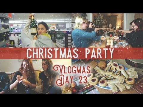 (Lesbian) Christmas Party! / Vlogmas Day 23 Video