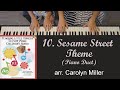 10 Sesame Street Theme Teaching Little Fingers To Play More Children S Songs