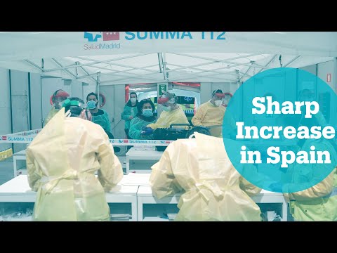Nearly 400 deaths in Spain in a single day, PM warns for worse