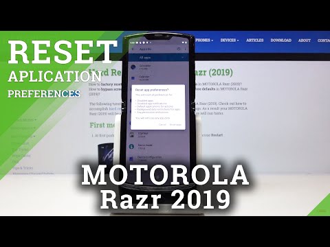 How to Reset App Preferences in MOTOROLA Razr 2019 – Restore Settings of Apps