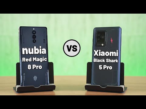 nubia Red Magic 8 Pro Vs Xiaomi Black Shark 5 Pro