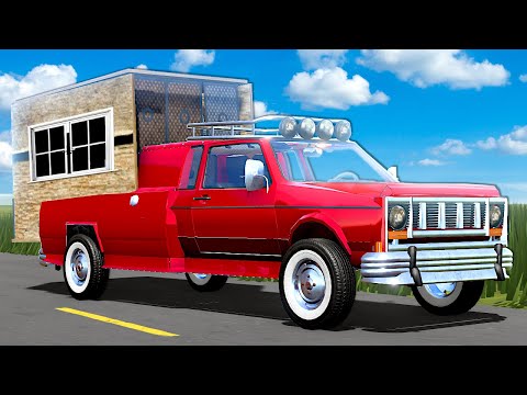 I Built a TRUCK CAMPER in the Long Drive!