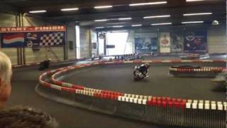 preview picture of video 'Minibike Pocketbike Racing @ Euro Indoorkarting Swalmen Part 2'