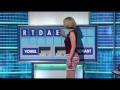 Rachel Riley Burgundy Top Tight Red White Skirt Gold Heels TvStars