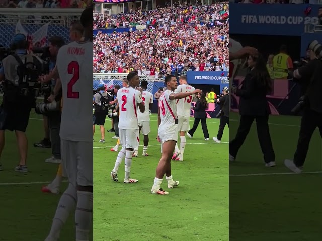 These post-match scenes ❤️