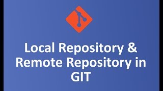 Local repository and Remote repository in GIT | What is git repository