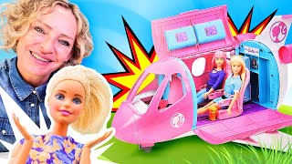 Spielspaß mit Barbie. Nicole packt Barbie Spielzeuge aus. Spielzeug Videos. 3 Folgen am Stück