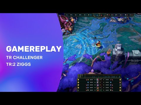 ZIGGS + NAUTILUS vs APHELIOS + TRESH (BOT) TR Challenger (TR Rank 2 ZIGGS)  V25.15 (4K)