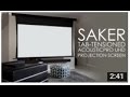 Elite Screens Saker Tension Acoustic UHD UK