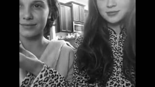 AMAZING Millie Bobby Brown &amp; Sadie Sink Singing