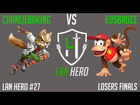 LAN Hero Tuesday #27 LH | Charliedaking (Fox) Vs MF | LH | K9sbruce (Diddy Kong) - Losers Finals