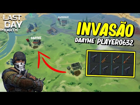 2 INVASÕES COM ÓTIMOS ITENS MESMO COM POUCOS BAUS DAayme e Player9632  Last Day On Earth