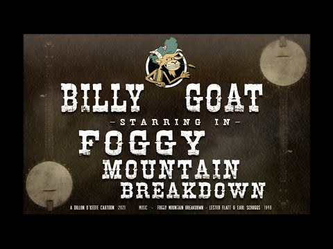 BILLY GOAT BANJO ANIMATION - Foggy Mountain Breakdown