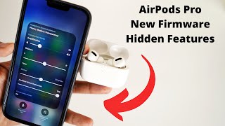 AirPods Pro New Update with Hidden Features | How to update firmware on AirPods