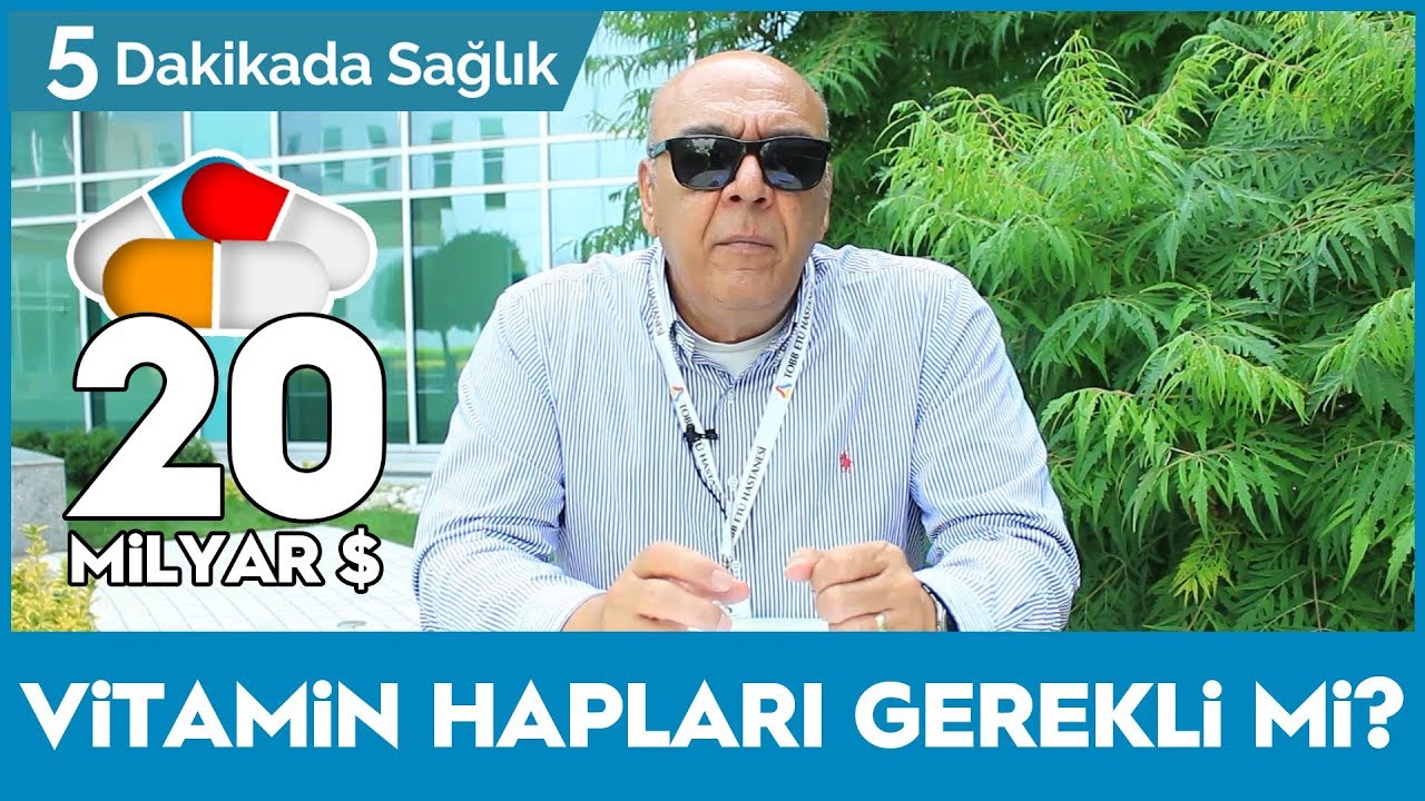 VİTAMİN HAPLARI GEREKLİ Mİ? - (EN SAĞLIKLI ÇÖZÜM!) / 5 Dakikada Sağlık