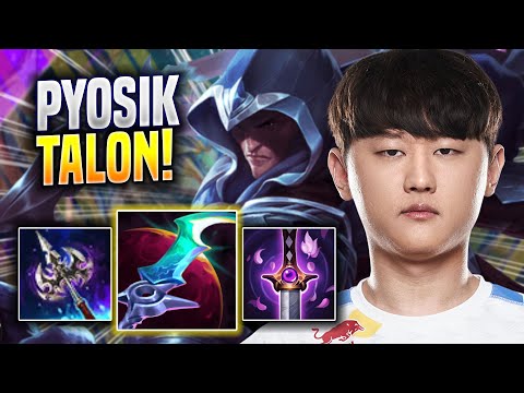 PYOSIK IS A GOD WITH TALON! - DRX Pyosik Plays Talon JUNGLE vs Kayn! | Season 2022