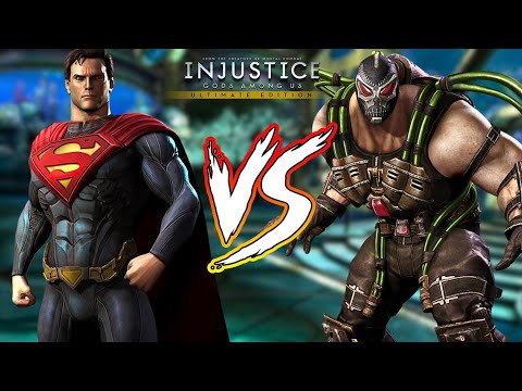 Superman vs Bane - Injustice: Gods Among Us