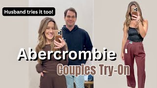 Abercrombie In Store Try-On Haul | Couples Outfits, Denim & New Arrivals